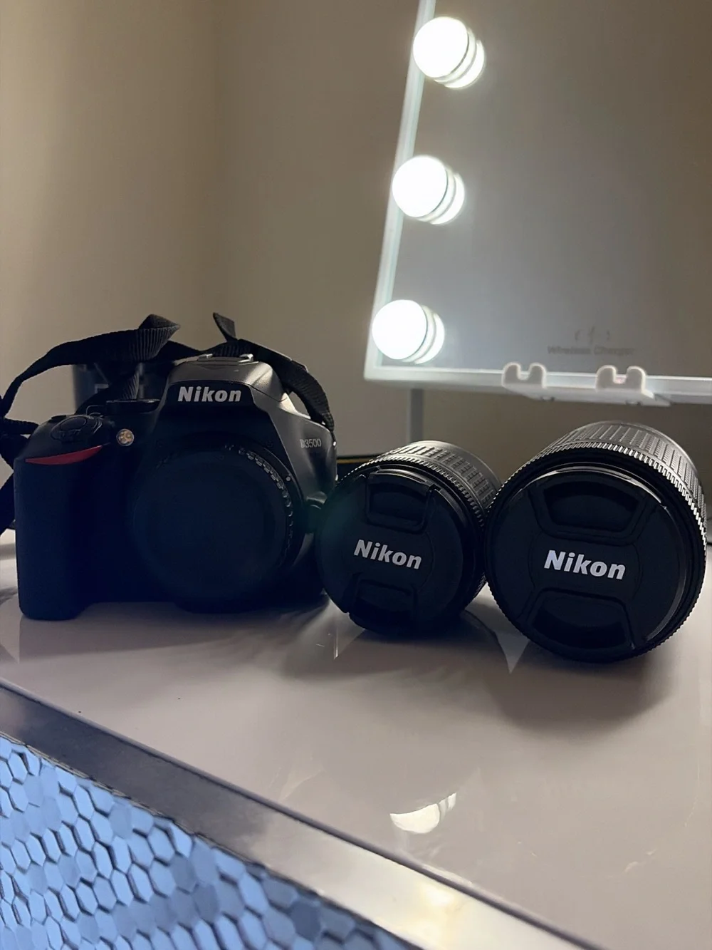 Nikon D3500 DSLR Camera Bundle | 18-55mm VR + 70-300mm Lens + Accessories